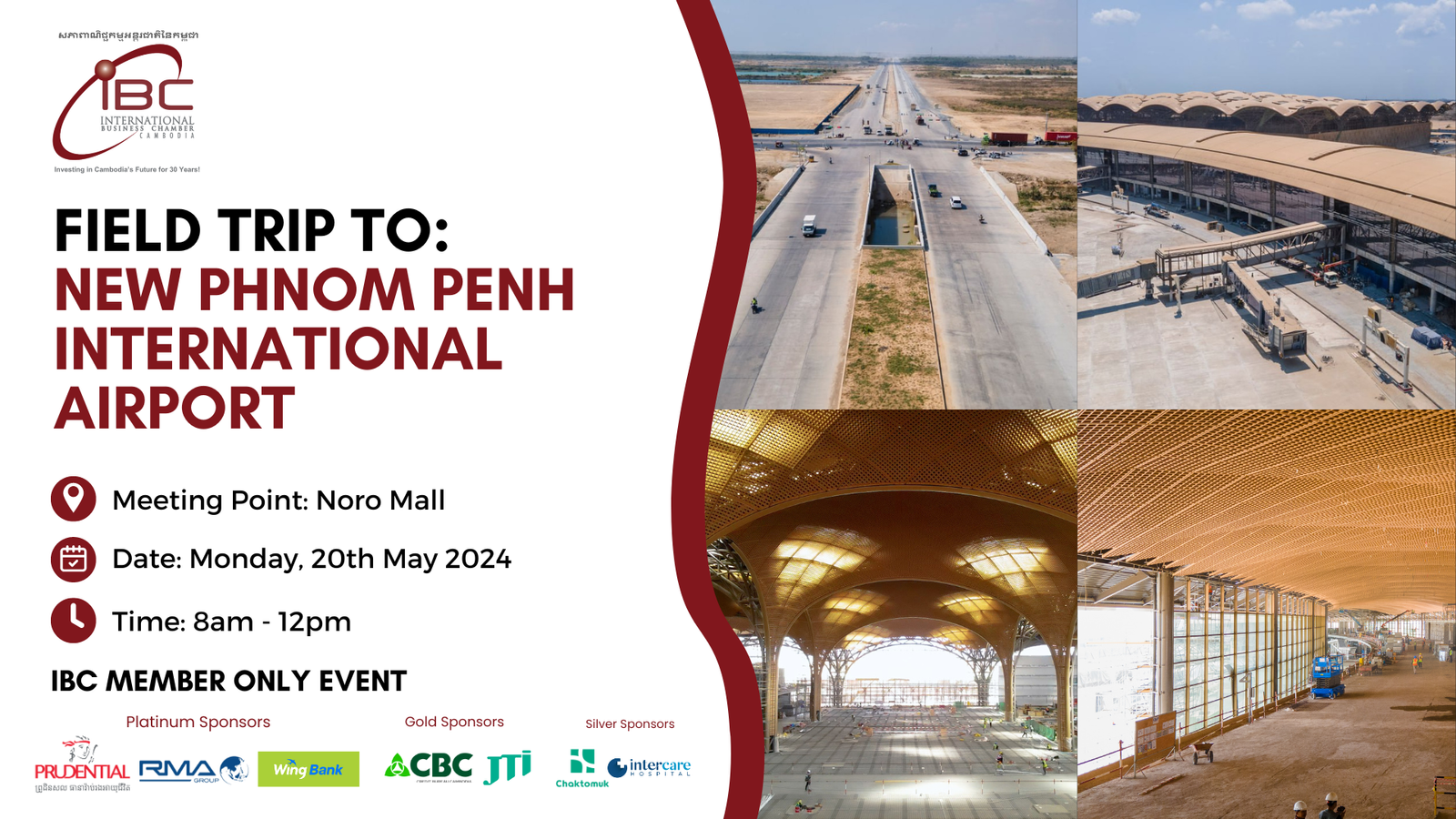 Field Trip - IBC Members Only - New International Airport