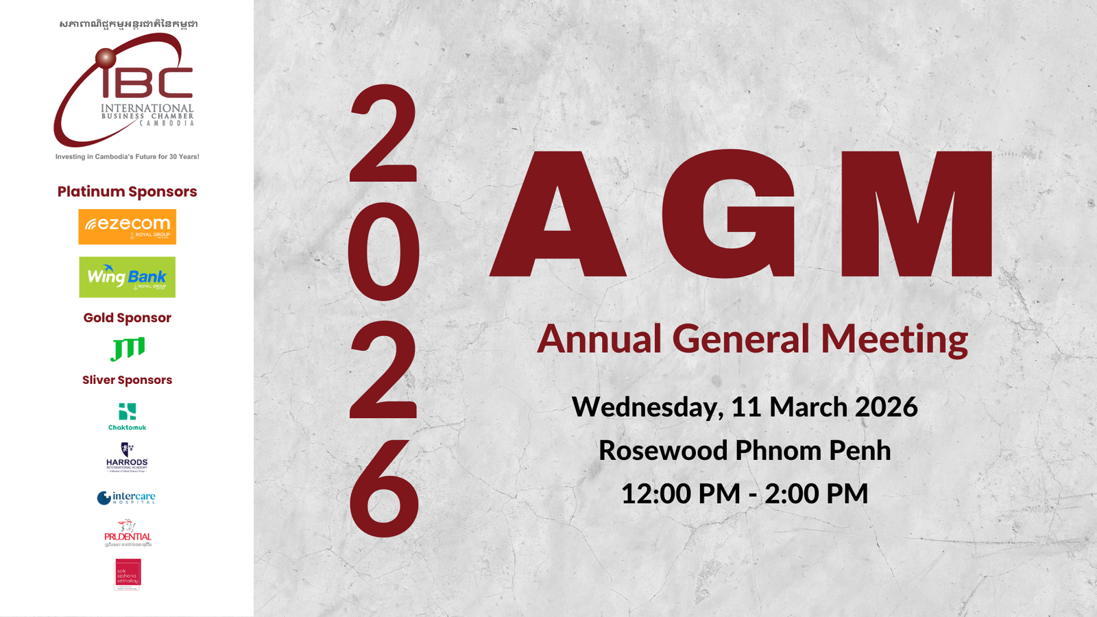 Annual General Meeting 2026