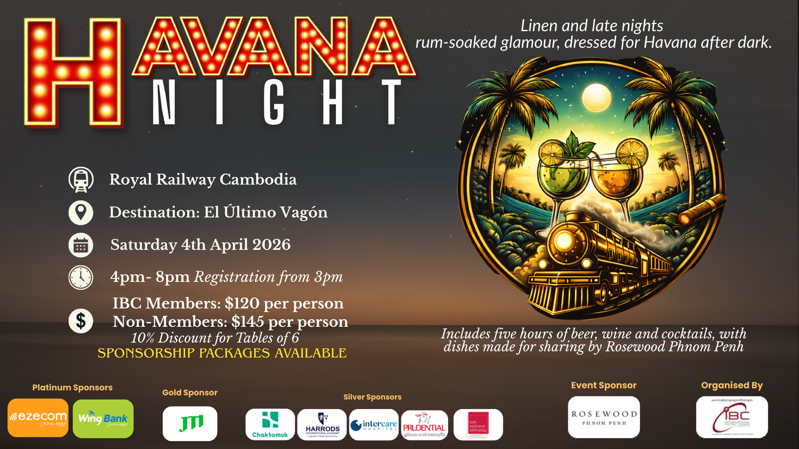 Havana Night - Train Event