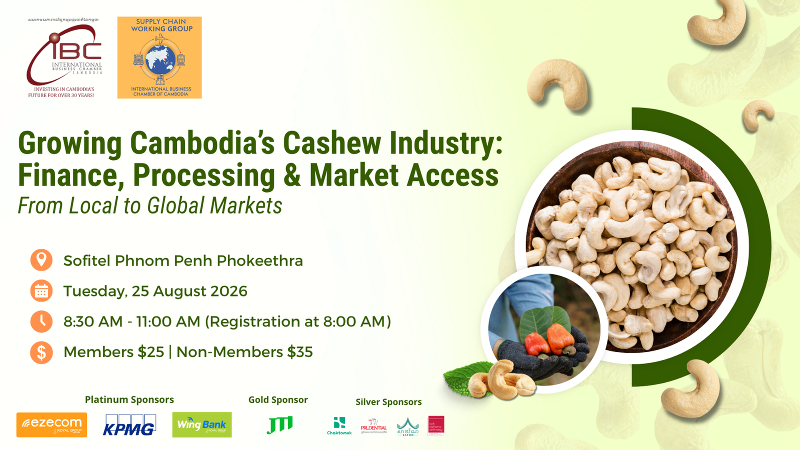 Supply Chain Breakfast Event Page - Cashew Industry Supply Chain Breakfast Event Page